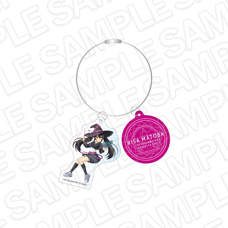 【事後通販】アイドルマスター シンデレラガールズ　ワイヤーキーホルダー　的場梨沙　サイバーウィッチ ver.【2026年8月上旬～下旬以降順次発送】