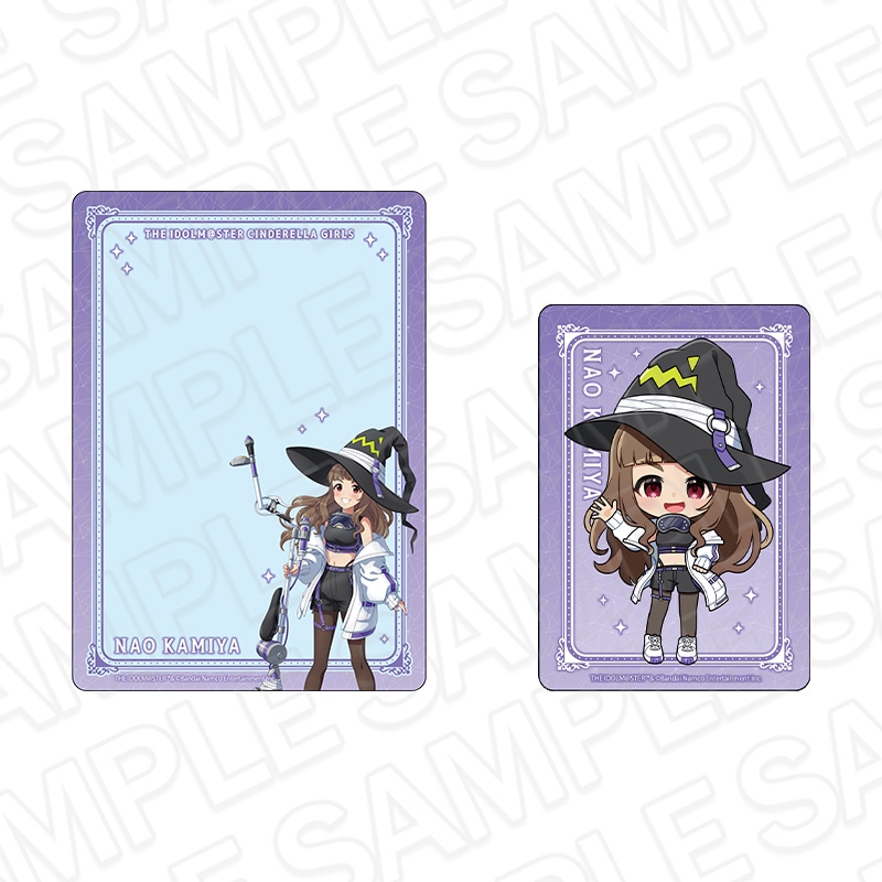 【事後通販】アイドルマスター シンデレラガールズ　硬質カードセット　神谷奈緒　サイバーウィッチ ver.【2026年8月上旬～下旬以降順次発送】