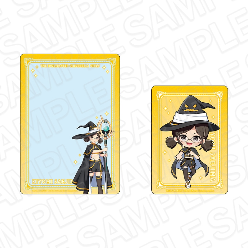【事後通販】アイドルマスター シンデレラガールズ　硬質カードセット　冴島清美　サイバーウィッチ ver.【2026年8月上旬～下旬以降順次発送】