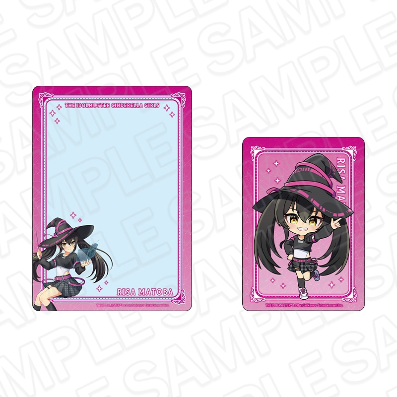 【事後通販】アイドルマスター シンデレラガールズ　硬質カードセット　的場梨沙　サイバーウィッチ ver.【2026年8月上旬～下旬以降順次発送】