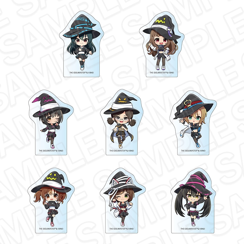 【事後通販】アイドルマスター シンデレラガールズ　アクリルマスコット(ランダム)　サイバーウィッチ ミニキャラ ver.【2026年8月上旬～下旬以降順次発送】