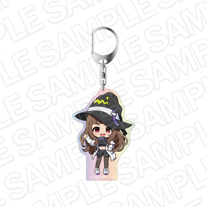 【事後通販】アイドルマスター シンデレラガールズ　オーロラアクリルキーホルダー　神谷奈緒　サイバーウィッチ ミニキャラ ver.【2026年8月上旬～下旬以降順次発送】