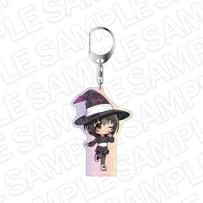 【事後通販】アイドルマスター シンデレラガールズ　オーロラアクリルキーホルダー　小日向美穂　サイバーウィッチ ミニキャラ ver.【2026年8月上旬～下旬以降順次発送】