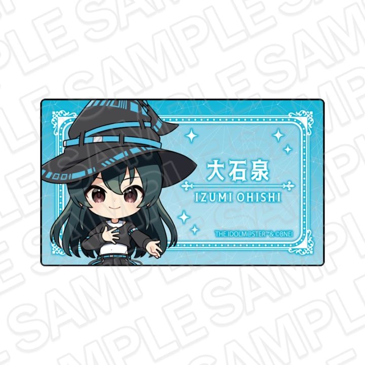 【事後通販】アイドルマスター シンデレラガールズ　アクリルネームバッジ　大石泉　サイバーウィッチ ミニキャラ ver.【2026年8月上旬～下旬以降順次発送】
