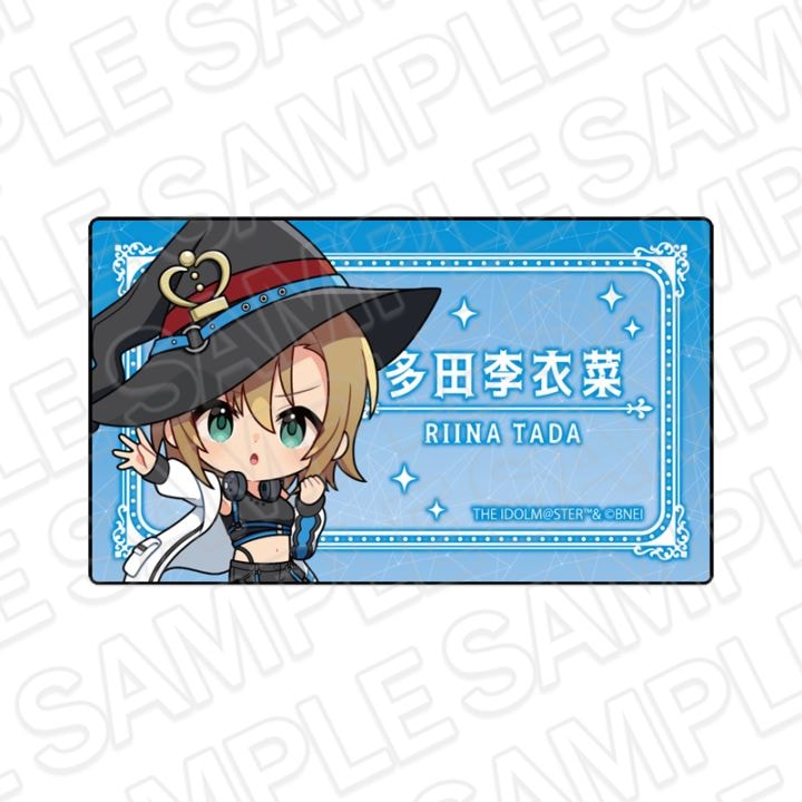 【事後通販】アイドルマスター シンデレラガールズ　アクリルネームバッジ　多田李衣菜　サイバーウィッチ ミニキャラ ver.【2026年8月上旬～下旬以降順次発送】