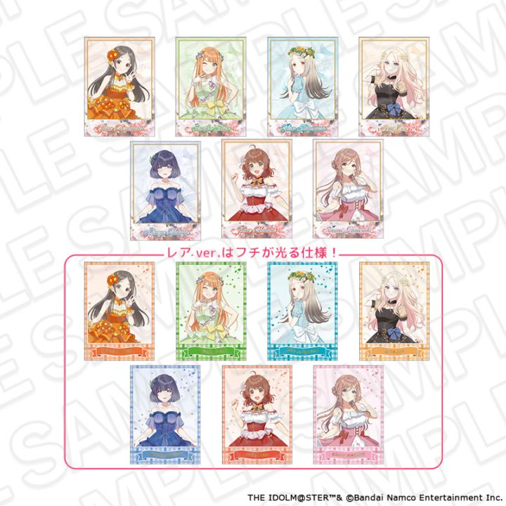 【よみうりランド／HANA・BIYORI事後通販】学園アイドルマスター　インスタントフォト風ブロマイド(ランダム)　B　floral dress ver.【2026年8月下旬～9月中旬以降順次発送】