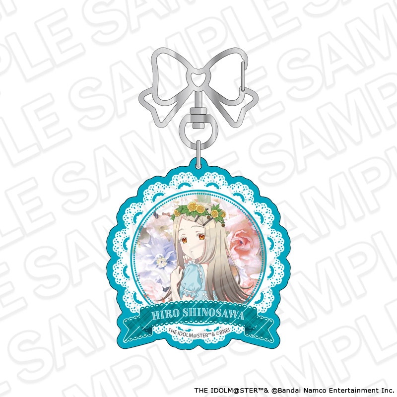 【よみうりランド／HANA・BIYORI事後通販】学園アイドルマスター　アクリルキーホルダー　篠澤 広　floral dress ver.【2026年8月下旬～9月中旬以降順次発送】