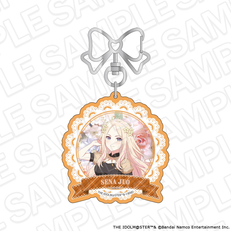 【よみうりランド／HANA・BIYORI事後通販】学園アイドルマスター　アクリルキーホルダー　十王星南　floral dress ver.【2026年8月下旬～9月中旬以降順次発送】