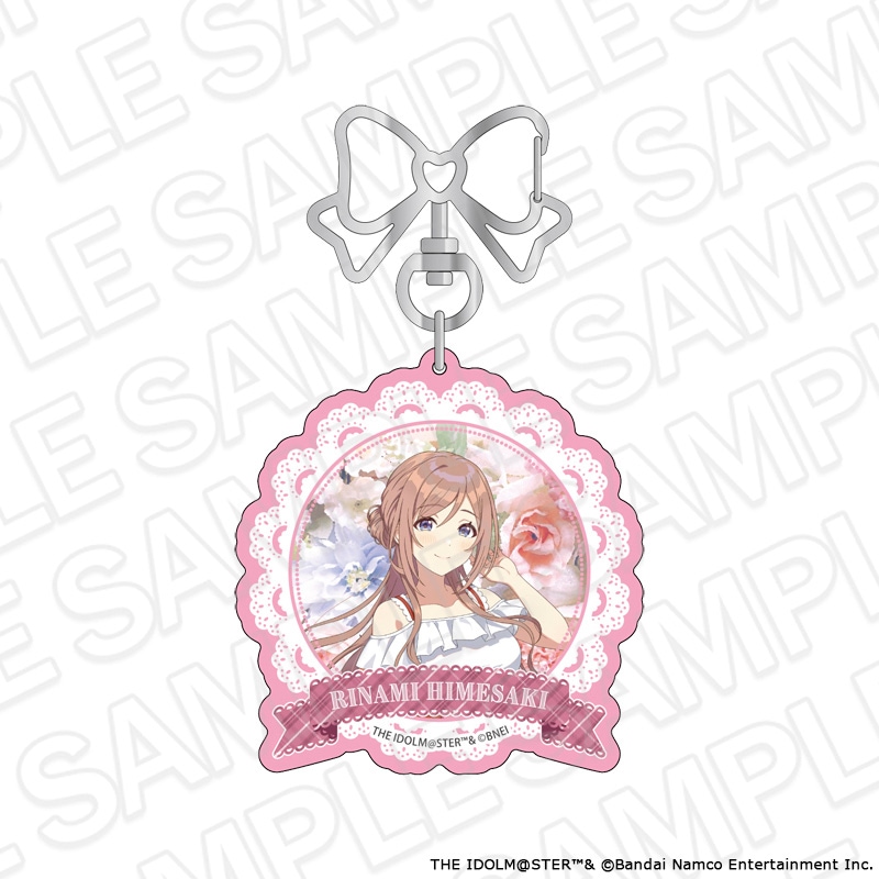 【よみうりランド／HANA・BIYORI事後通販】学園アイドルマスター　アクリルキーホルダー　姫崎莉波　floral dress ver.【2026年8月下旬～9月中旬以降順次発送】