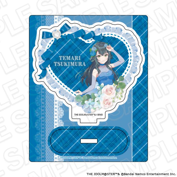 【よみうりランド／HANA・BIYORI事後通販】学園アイドルマスター　アクリルスタンド　月村手毬　floral dress ver.【2026年8月下旬～9月中旬以降順次発送】