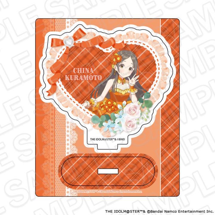【よみうりランド／HANA・BIYORI事後通販】学園アイドルマスター　アクリルスタンド　倉本千奈　floral dress ver.【2026年8月下旬～9月中旬以降順次発送】