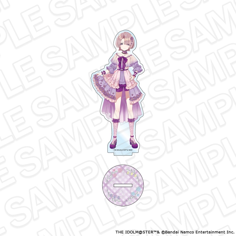 【よみうりランド／HANA・BIYORI事後通販】学園アイドルマスター　アクリルフィギュア　有村麻央　floral dress ver.【2026年8月下旬～9月中旬以降順次発送】