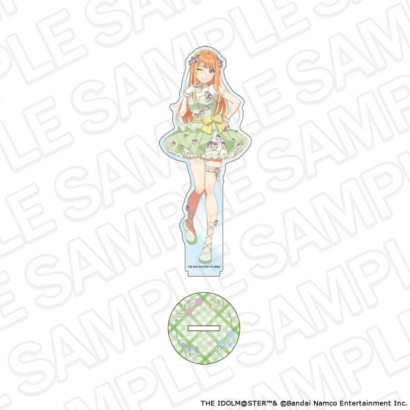 【よみうりランド／HANA・BIYORI事後通販】学園アイドルマスター　アクリルフィギュア　紫雲清夏　floral dress ver.【2026年8月下旬～9月中旬以降順次発送】