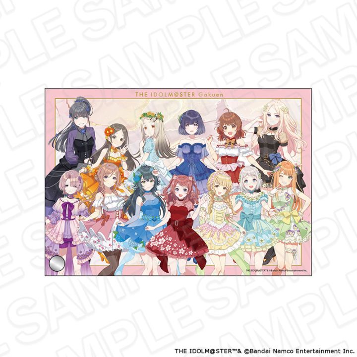 【よみうりランド／HANA・BIYORI事後通販】学園アイドルマスター　ミニアクリルアート　floral dress ver.【2026年8月下旬～9月中旬以降順次発送】
