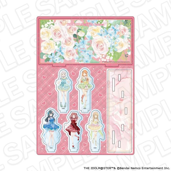【よみうりランド／HANA・BIYORI事後通販】学園アイドルマスター　アクリルジオラマ　A　floral dress ver.【2026年8月下旬～9月中旬以降順次発送】