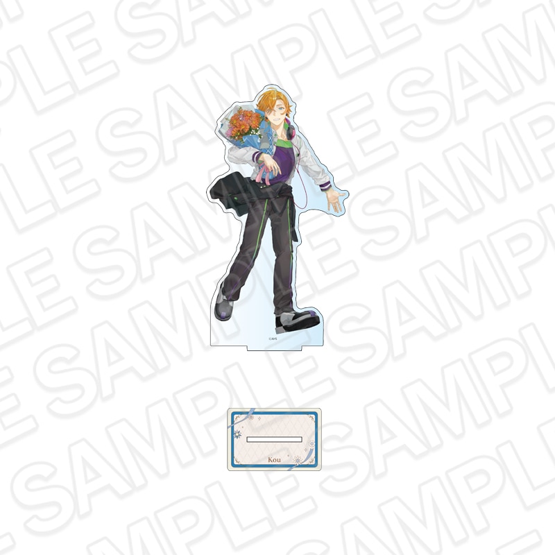 事後通販】AHSキャラクターズ キャンバスプレート 氷山キヨテル