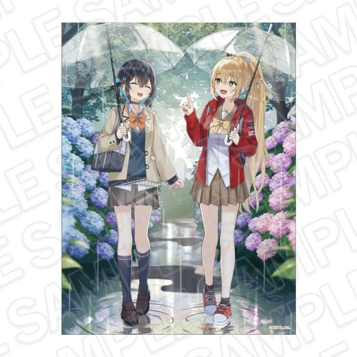 事後通販】AHSキャラクターズ キャンバスプレート 弦巻マキ&宮舞モカ