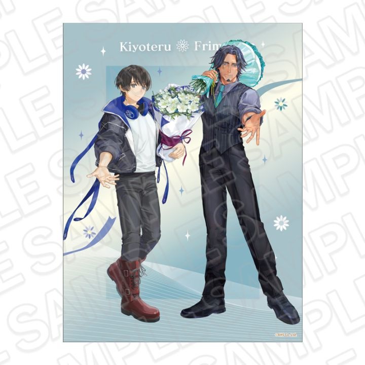 事後通販】AHSキャラクターズ キャンバスプレート 氷山キヨテル