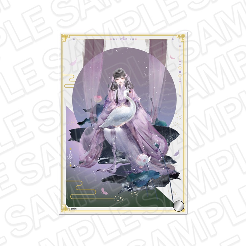 魔道祖師事後通販】魔道祖師 ミニアクリルアート 江厭離 鳥獣遊戯 ver