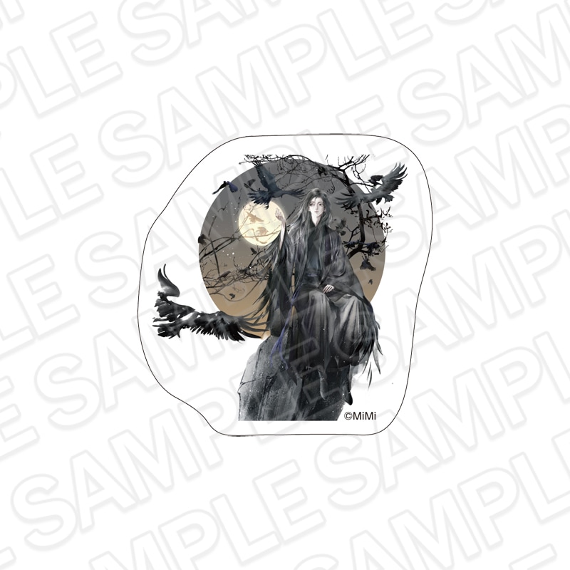 魔道祖師事後通販】魔道祖師 アクリルコースター 藍忘機 鳥獣遊戯 ver