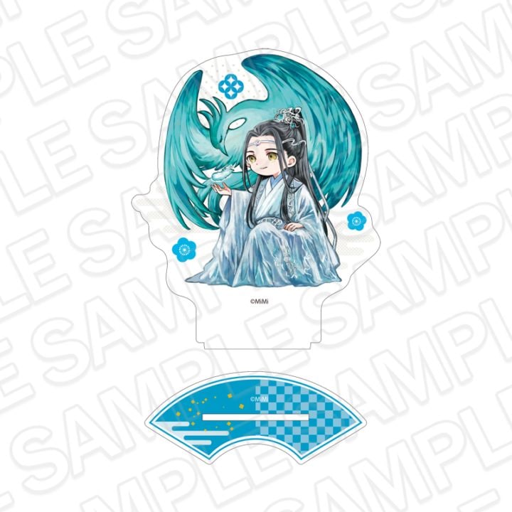 魔道祖師事後通販】魔道祖師 アクリルコースター 聶明玦 鳥獣遊戯 ver
