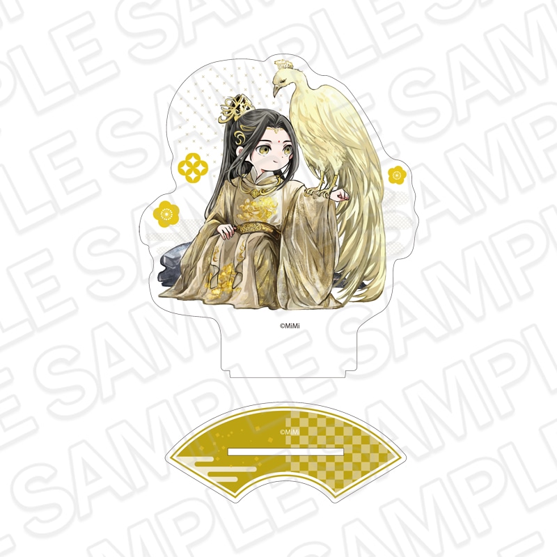 魔道祖師事後通販】魔道祖師 アクリルコースター 藍忘機 鳥獣遊戯 ver