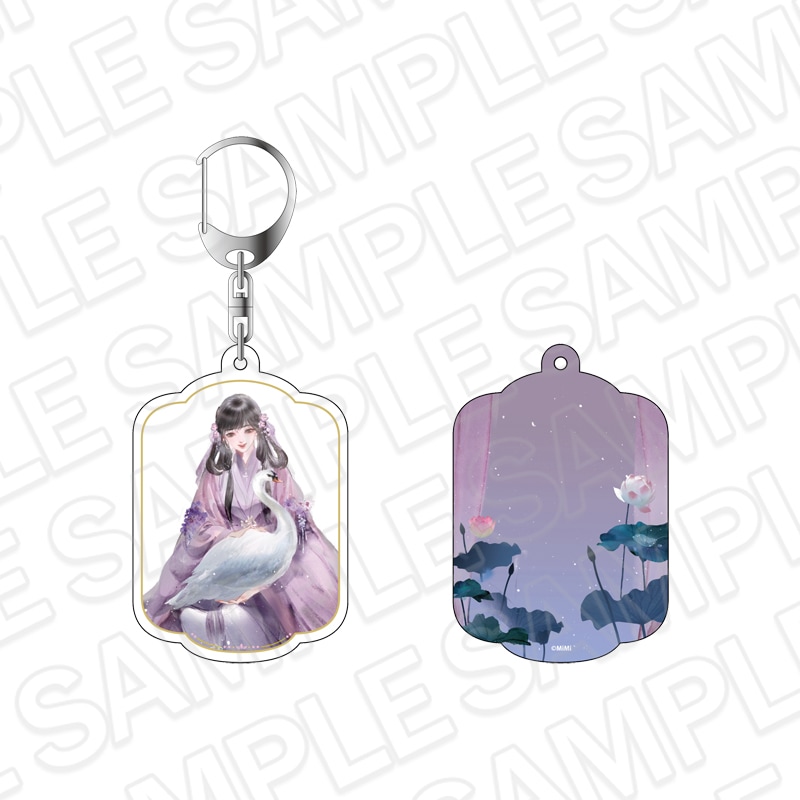 魔道祖師事後通販】魔道祖師 レイヤーアクリルキーホルダー 江厭離
