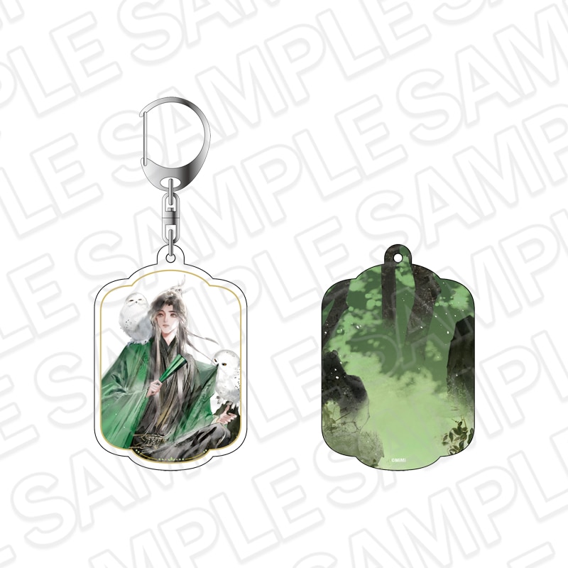 魔道祖師事後通販】魔道祖師 アクリルコースター 江厭離 鳥獣遊戯 ver