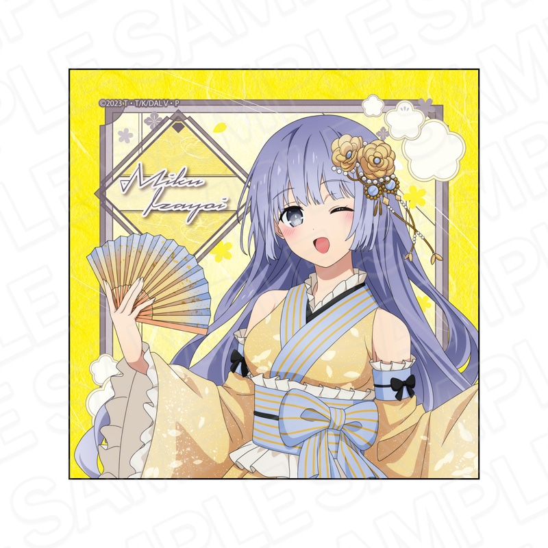 【予約受付6/18まで】デート・ア・ライブⅤ　マイクロファイバー　誘宵美九　和服アイドル ver.【2026年8月下旬頃発売】