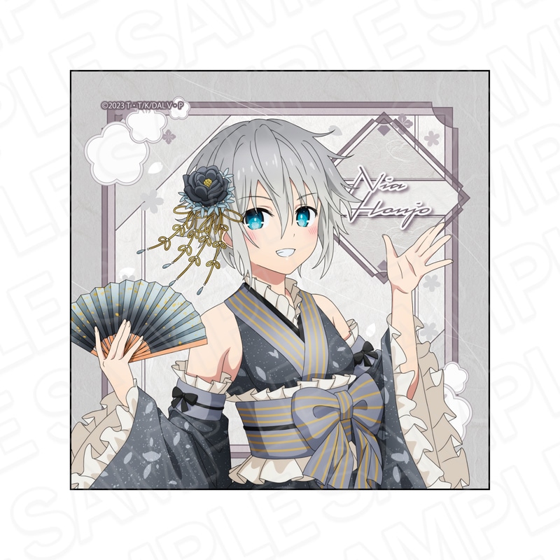 デートアライブ　和服アイドル　特大アクリルフィギュア　本条二亜　抽選会　A賞 予約受付6/18まで】デート・ア・ライブⅤ マイクロファイバー 本条二亜