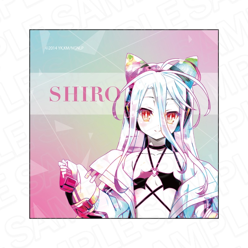 【予約受付6/25まで】ノーゲーム・ノーライフ　マイクロファイバー　PALE TONE series　白　サイバーバニー ver.【2026年9月中旬頃発売】