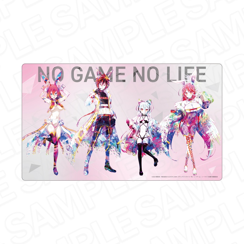 予約受付6/25まで】ノーゲーム・ノーライフ ラバーデスクマット PALE