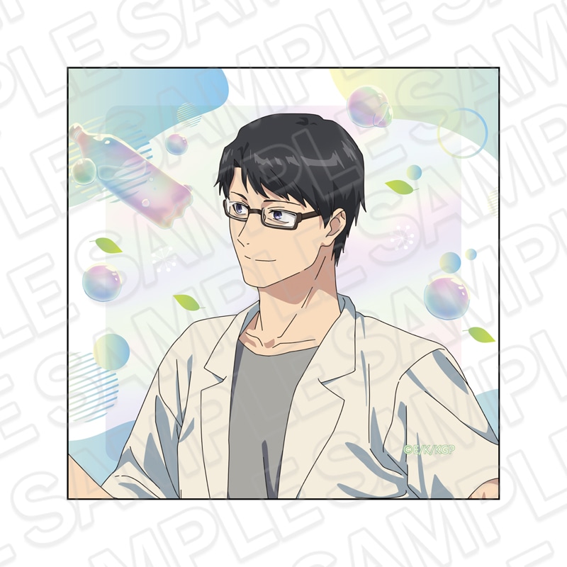 【事後通販】TVアニメ「神の庭付き楠木邸」　マイクロファイバー　播磨才賀　しゃぼん玉 ver.【2026年9月上旬～中旬以降順次発送】