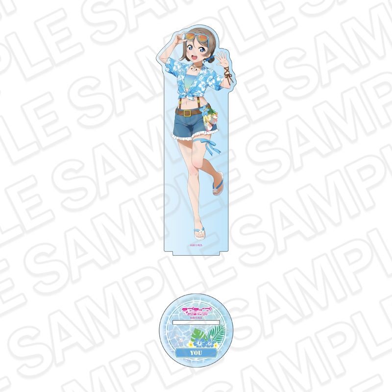 【事後通販】ラブライブ！サンシャイン!!　デカアクリルスタンド　渡辺 曜　アロハ衣装 ver.【2026年9月上旬～下旬以降順次発送】