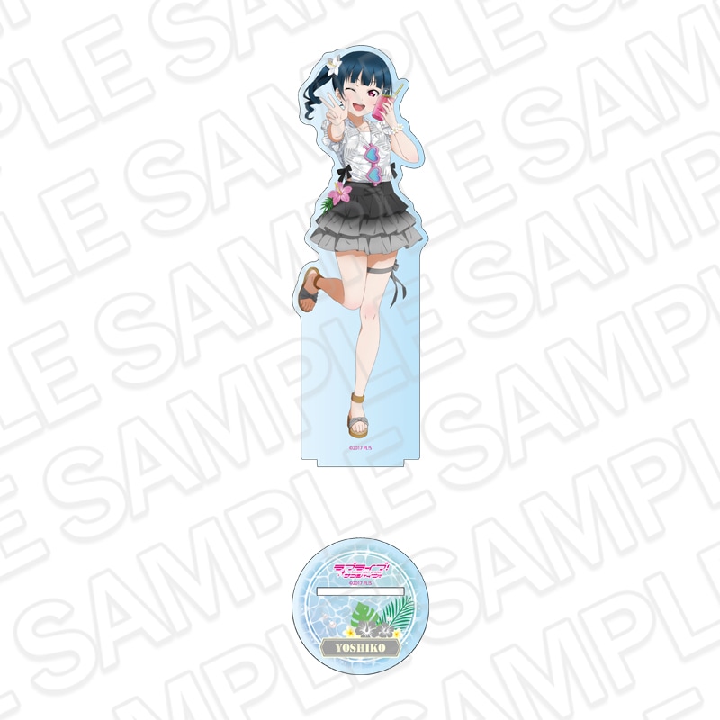 【事後通販】ラブライブ！サンシャイン!!　デカアクリルスタンド　津島善子　アロハ衣装 ver.【2026年9月上旬～下旬以降順次発送】