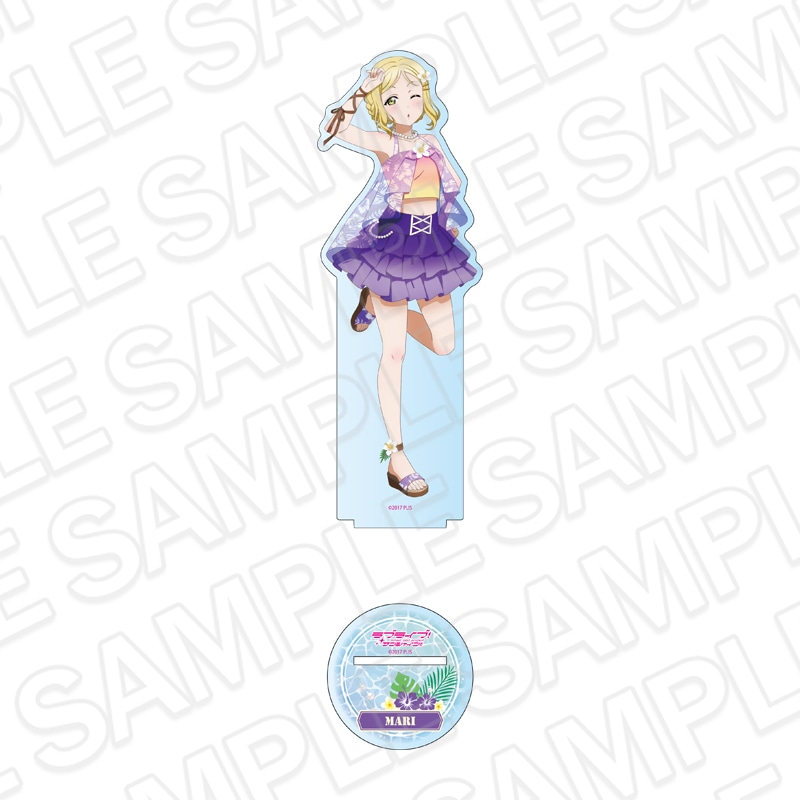【事後通販】ラブライブ！サンシャイン!!　デカアクリルスタンド　小原鞠莉　アロハ衣装 ver.【2026年9月上旬～下旬以降順次発送】