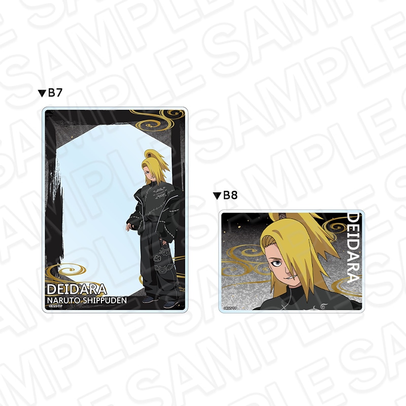 事後通販】NARUTO-ナルト- 疾風伝 硬質カードケース デイダラ ブラック