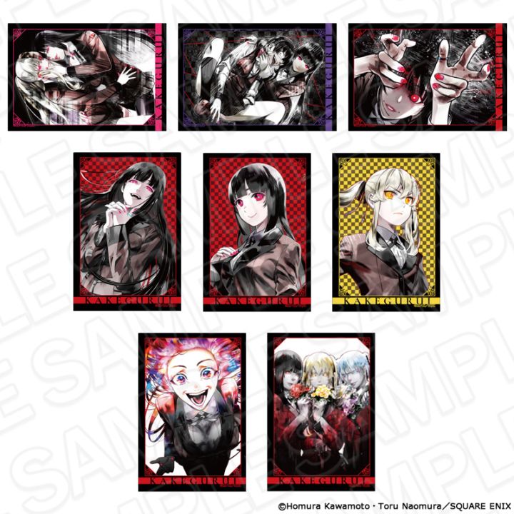 【有楽町マルイ事後通販】賭ケグルイ　スクエアカンバッジ(ランダム)　PALE TONE series　vol.4　セット【2026年10月上旬～下旬以降順次発送】