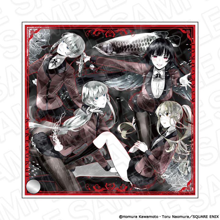 【有楽町マルイ事後通販】賭ケグルイ　スクエアラメアクリルアート　PALE TONE series　A　vol.4【2026年10月上旬～下旬以降順次発送】
