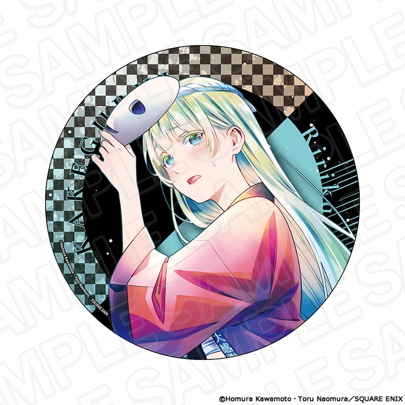有楽町マルイ事後通販】賭ケグルイ デカンバッチ PALE TONE series 桃