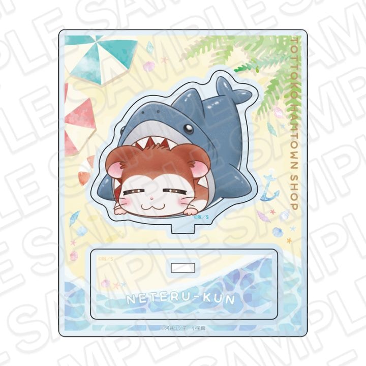 【とっとこハムタウンショップONLINE】とっとこハム太郎　アクリルスタンド　ねてるくん　うみ ver.《ご注文から2ヶ月前後でお届け予定》