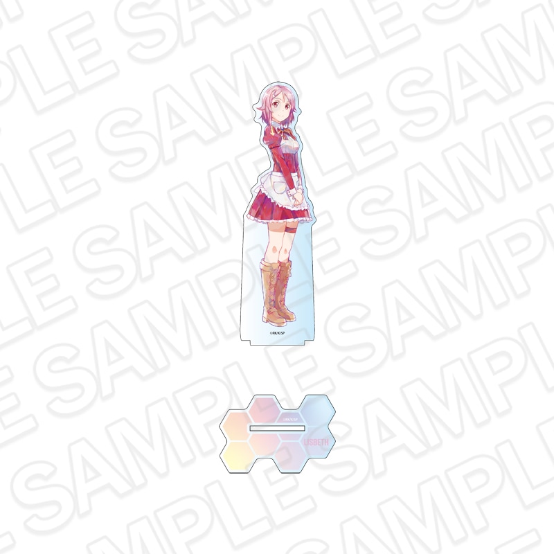 【最終値下げ】オンゲキ　特大アクリルスタンド アステリズムセット 事後通販】ソードアート・オンライン デカアクリルスタンド リズベット