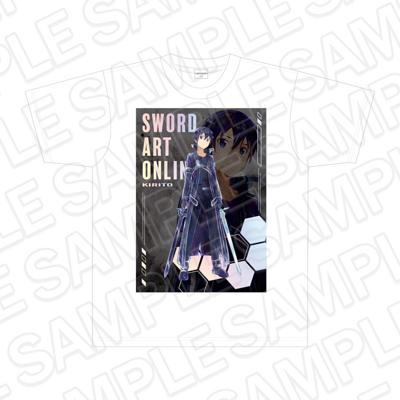 【事後通販】ソードアート・オンライン　フルカラーTシャツ キリト crayon painting ver.【2026年10月下旬～11月中旬以降順次発送】