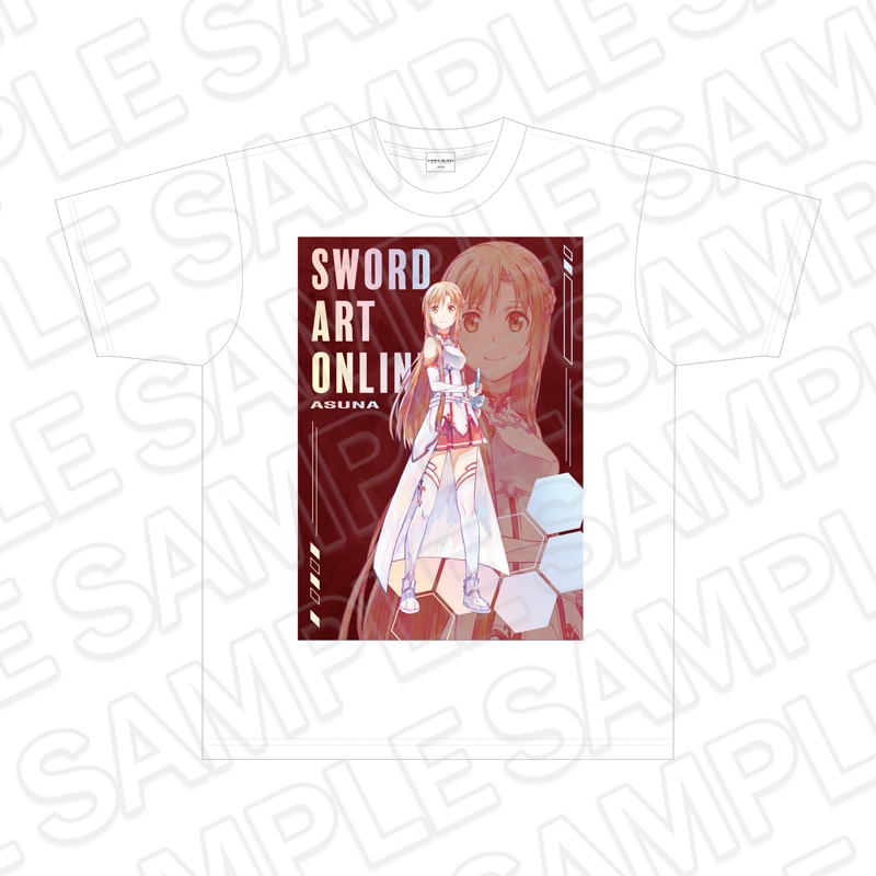 【事後通販】ソードアート・オンライン　フルカラーTシャツ アスナ crayon painting ver.【2026年10月下旬～11月中旬以降順次発送】