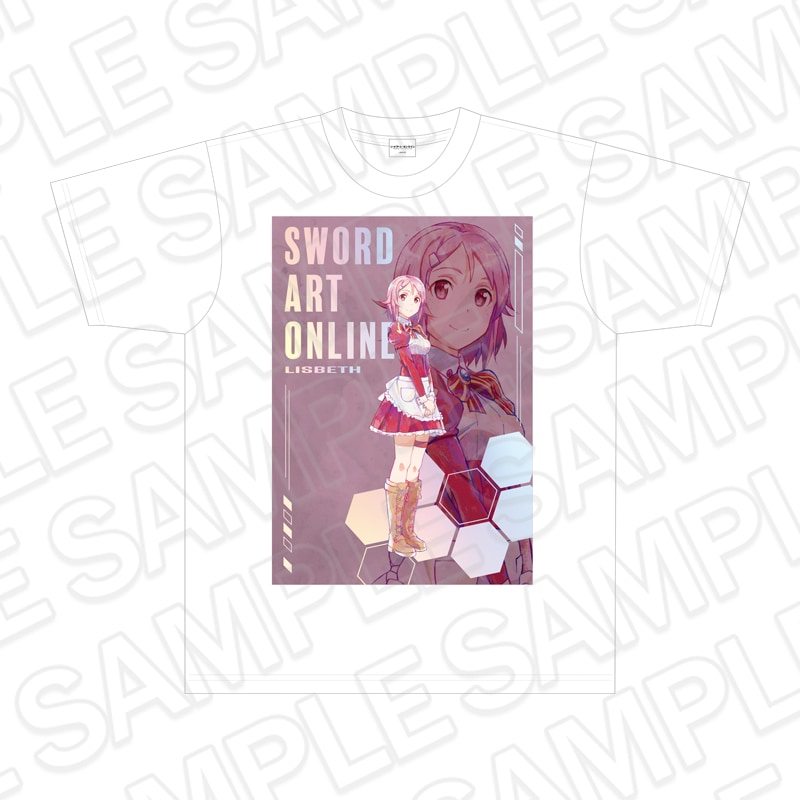 【事後通販】ソードアート・オンライン　フルカラーTシャツ リズベット crayon painting ver.【2026年10月下旬～11月中旬以降順次発送】