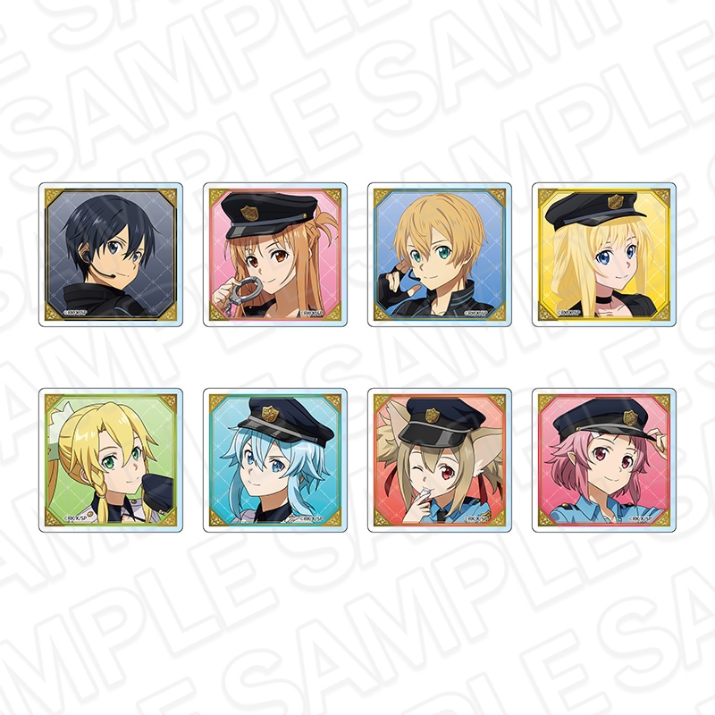 【事後通販】ソードアート・オンライン　アクリルブロック(ランダム) 怪盗/警察 ver.【2026年10月下旬～11月中旬以降順次発送】
