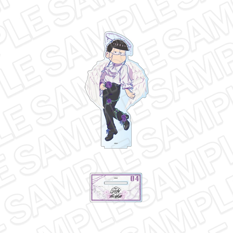 おそ松さん　一松　アクリルスタンド　アクリルキーホルダー　アクスタ　アクキー 事後通販】おそ松さん デカアクリルスタンド 一松 Angel ver.【2026年
