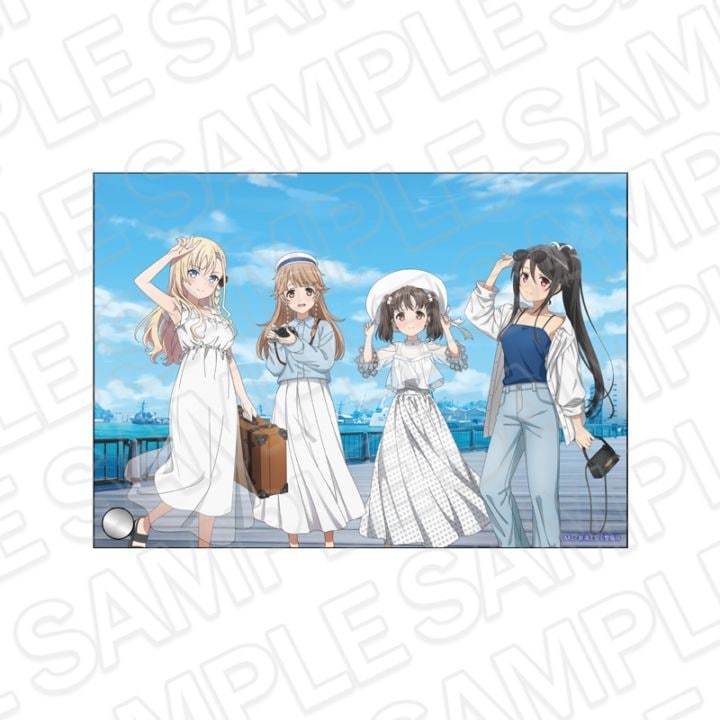事後通販】劇場版 ハイスクール・フリート 特大タペストリー 知名 もえ