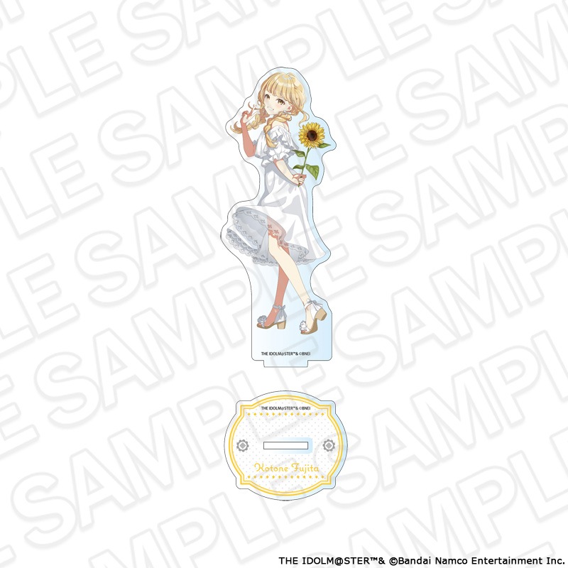【事後通販】学園アイドルマスター　アクリルフィギュア 藤田ことね sunflower ver.【2026年10月中旬～11月上旬以降順次発送】