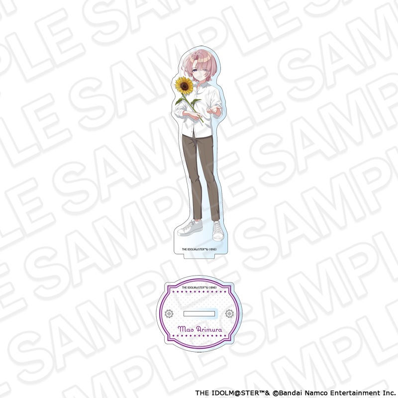 【事後通販】学園アイドルマスター　アクリルフィギュア 有村麻央 sunflower ver.【2026年10月中旬～11月上旬以降順次発送】